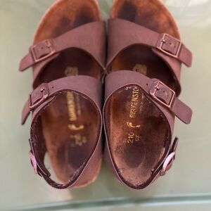 Authentic Birkenstocks Leather Sandals with Buckles